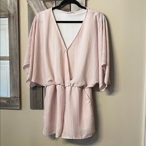 Pink Lily Soft Cream Top